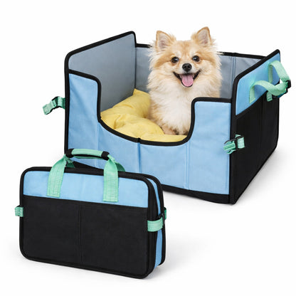 Pet Life ® 'Travel-Nest' Folding Travel Cat and Dog Bed