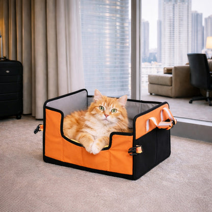 Pet Life ® 'Travel-Nest' Folding Travel Cat and Dog Bed