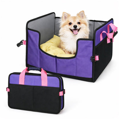 Pet Life ® 'Travel-Nest' Folding Travel Cat and Dog Bed