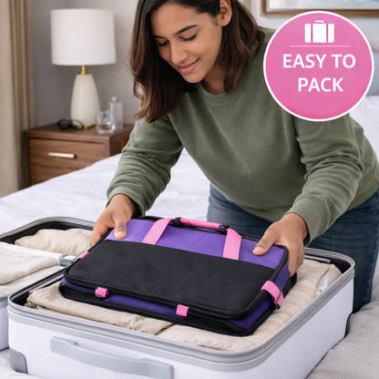 Pet Life ® 'Travel-Nest' Folding Travel Cat and Dog Bed