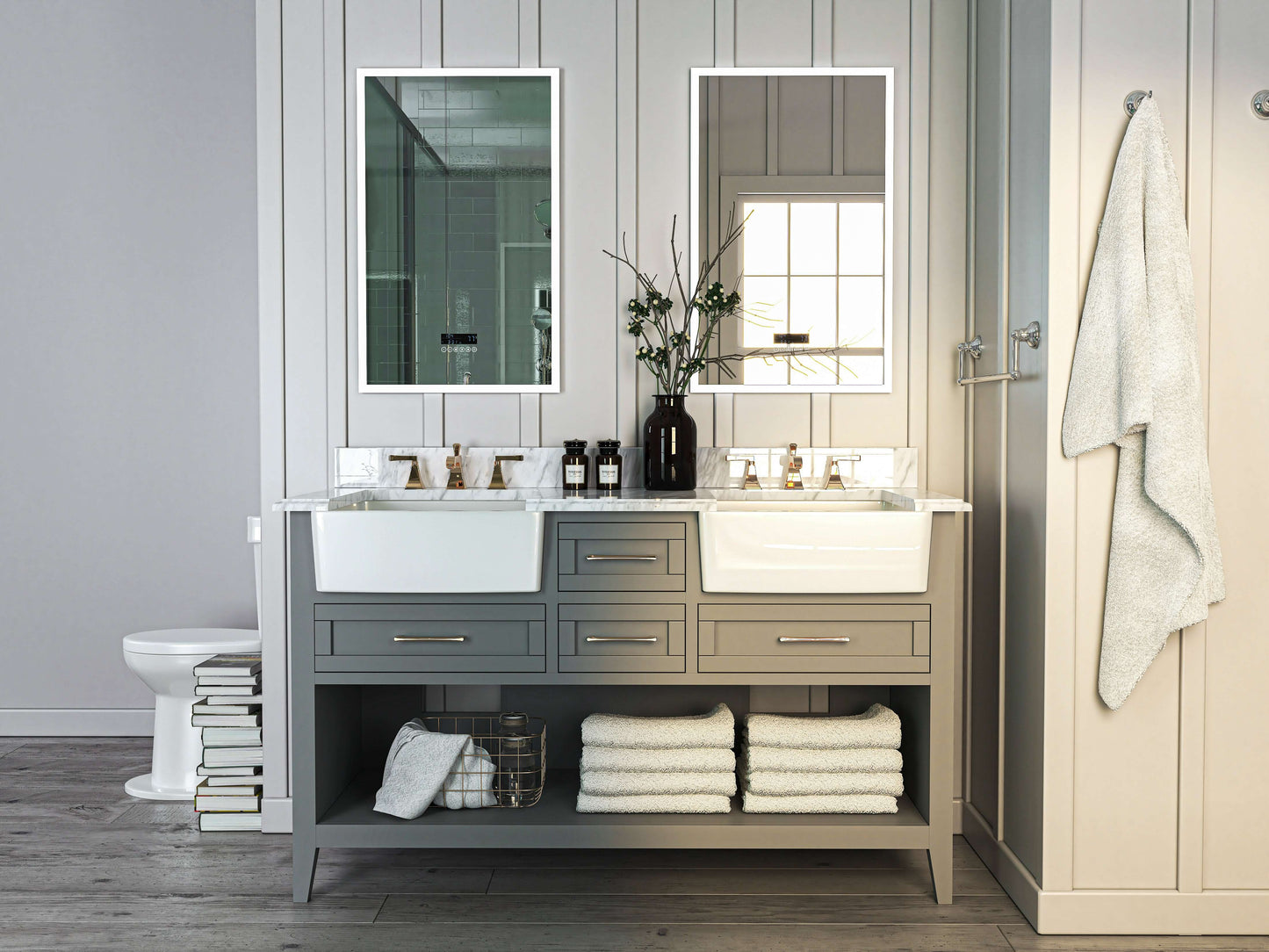 Hayley 60" Bath Vanity Set