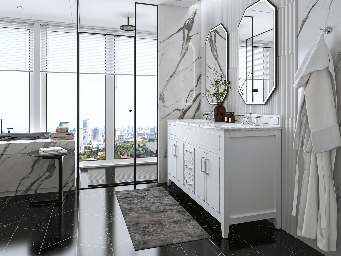 Aspen 60" Bath Vanity Set