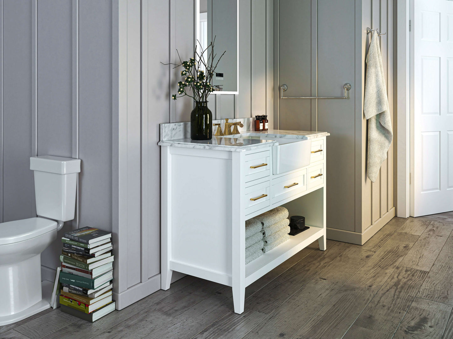Hayley 48" Bath Vanity Set