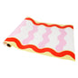 Groovy Waves Paper Table Runner (25 ft, cut to fit)