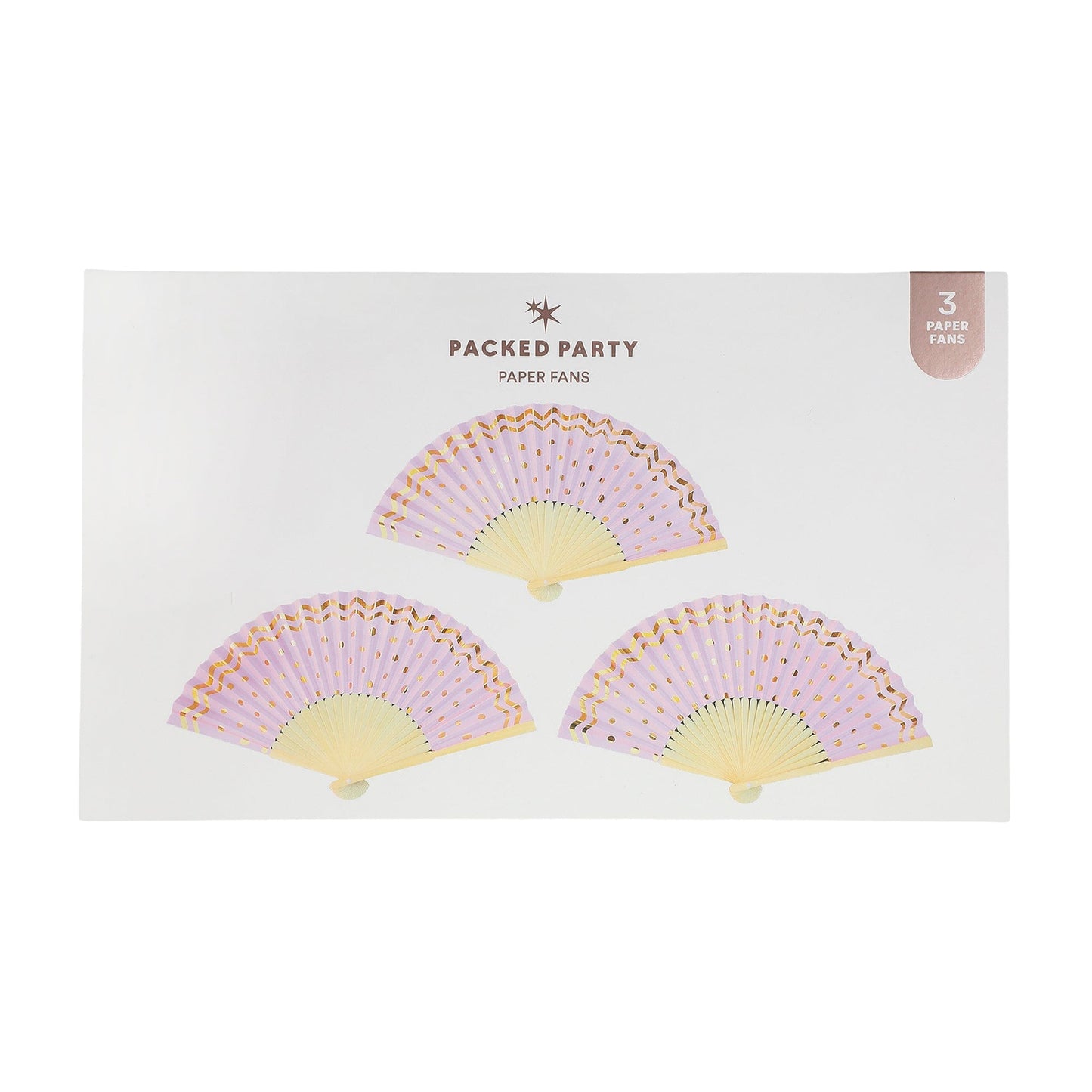 Cabana Club Fans (3 ct)