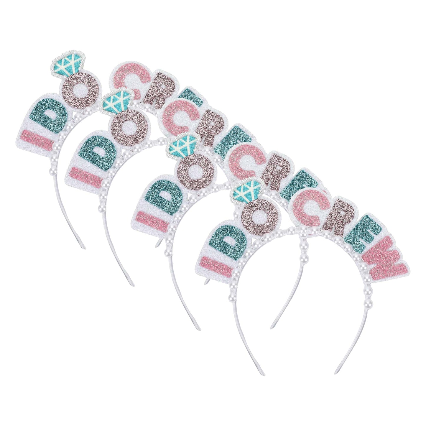 I Do Crew Novelty Headband Set (4ct)