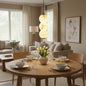 Pearl Alabaster Round Pendant Light