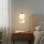Pearl Alabaster Round Pendant Light