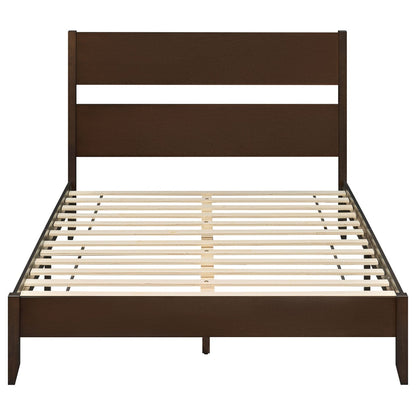 Queen Bed Frame with Headboard and Solid Wood Legs