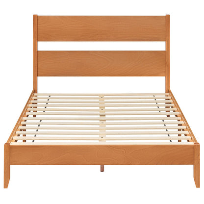Queen Bed Frame with Headboard and Solid Wood Legs
