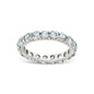 Sterling Silver Dainty Gracie CZ Eternity Ring