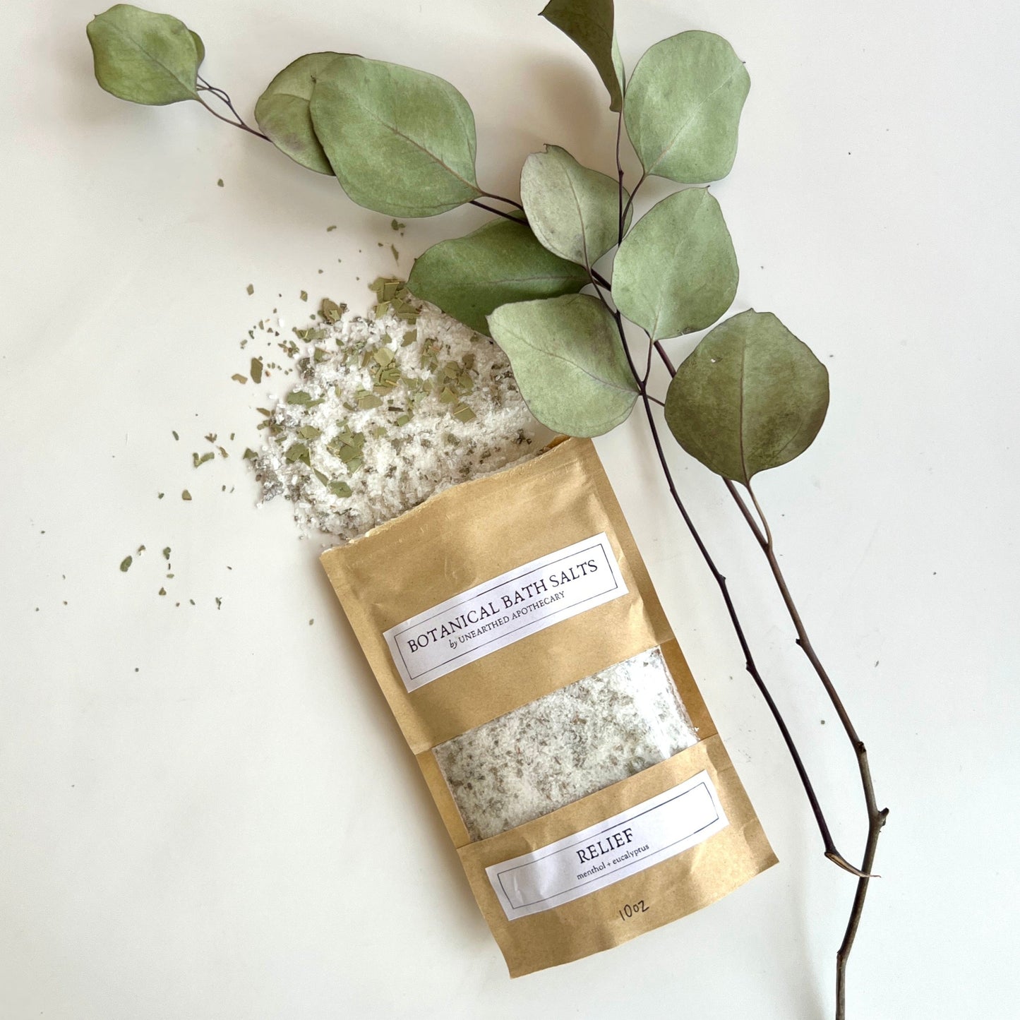 RELIEF - Menthol & Eucalyptus Botanical Bath Salts