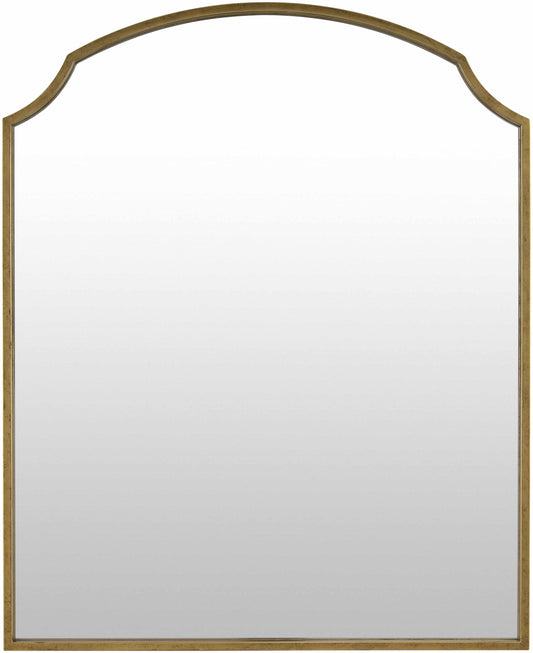 Catai Gold Mirror with Iron Base