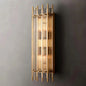 Rectangular Glass Panel Wall Sconce
