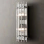 Rectangular Glass Panel Wall Sconce