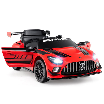 12V Kids Ride-On Car Mercedes-AMG GT3 Licensed with Adjustable Speed