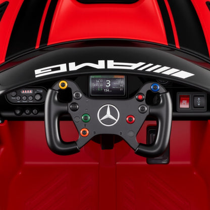 12V Kids Ride-On Car Mercedes-AMG GT3 Licensed with Adjustable Speed