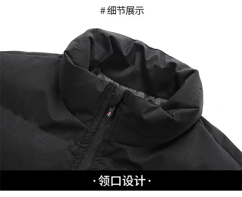 Mens Winter Jacket – Thick Warm Puffer Parka & Down Coat