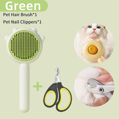Cat Comb Massage Pet Magic Combs Hair Removal Cat and Dog Universal Needle Brush Pets Grooming Cleaning  Remove Supply Care Set  Pet Hair Cleaner Brush for Dogs Long or Short Hair Cats Pet Massage Brushes (Copy)