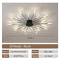 Living Room Light LED Ceiling Lamp Modern Indoor Lighting Acrylic Nordic Creative Fan-shaped Bedroom Fixture Home Decor Kid Room