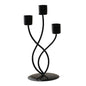 Metal Candle Holder Elegant Stable Base Table Centerpiece Candle Stick Holder for Mantel Fireplace Dining Desktop Home Decor