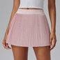 Floral Discount Sports Skirt for Women Quick-drying Badminton Tennis Trousers Skirt Fitness Half-body Pleated Skirt Shorts