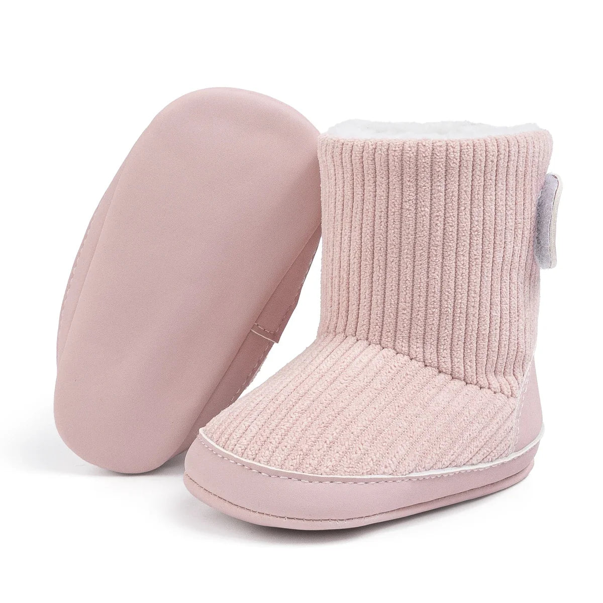 Newborn Baby Winter Boots – Soft Corduroy Booties