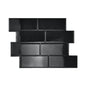 1Pcs New Self-adhesive 3D Wall Tile PVC DIY Wall Sticker Multifunction Waterproof Peel and Stick Wallpaper Home Decor
