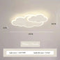 AuroraRealm Children's Bedroom LED Ceiling Lamp Creative White Cloud Boy Girl Study Fixture Lustre Home Decor Living Room Lights