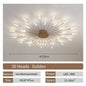 Living Room Light LED Ceiling Lamp Modern Indoor Lighting Acrylic Nordic Creative Fan-shaped Bedroom Fixture Home Decor Kid Room