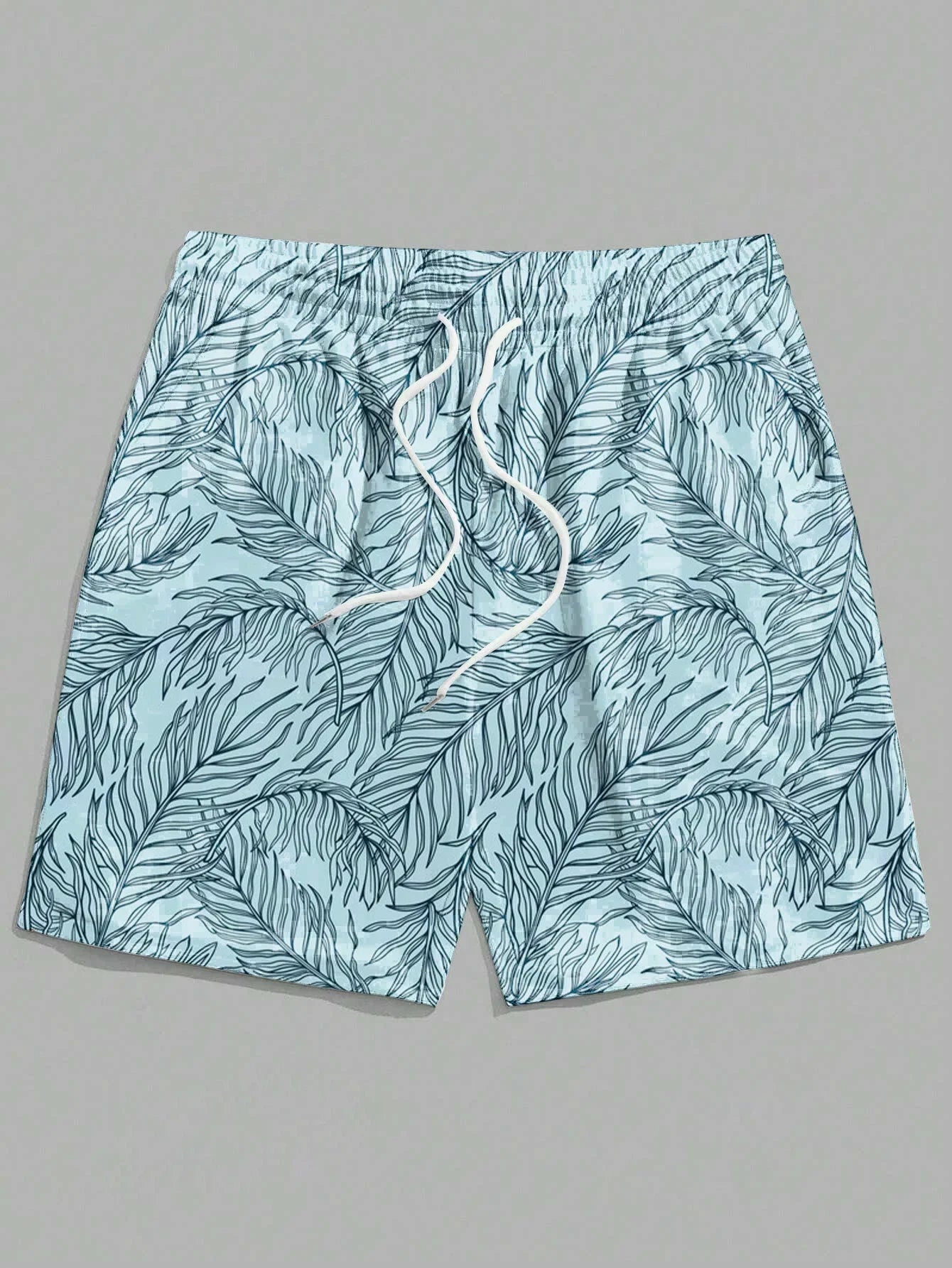 Men's Hawaiian Swim Trunks 3D Hawaiian Plant Pattern Beach Shorts Quick Dry Outdoor Leisure Sports Shorts Fashion Men's Shorts