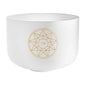 12" Solfeggio Crystal Singing Bowl, 174 Hz, Note F3