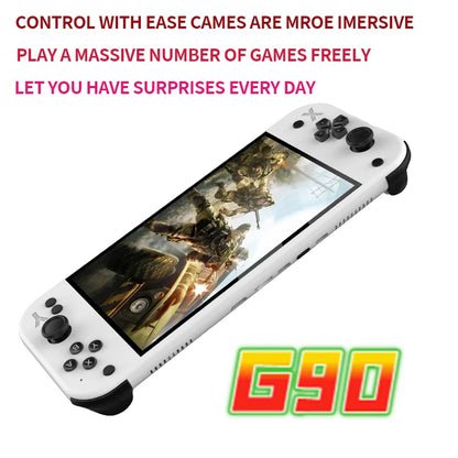 G90 Handheld Game Console – 7-inch 64GB Retro Arcade Gaming Device