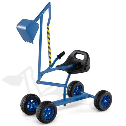 Sand Digger for Kids with 2-Handed Controls and Flexible Shovel