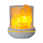 Aroma lamps Natural Himalayan Salt Lamp USB Pink Salt Rocks Lamp Multi-Color Romantic Night Light for Original Birthday Gifts