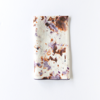Rose Marble Linen Dinner Napkin | Hand-Painted | Goldie Home