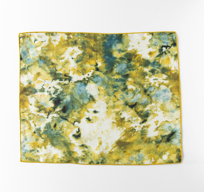 Green Marble Linen Placemat | 15x18 | Goldie Home