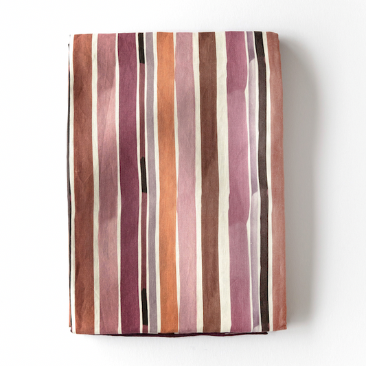Lisbon Stripe Linen Tablecloth | Rectangle & Round | Goldie Home