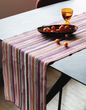 Lisbon Stripe Linen Table Runner | Hand-Painted | Goldie Home