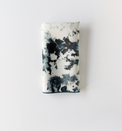 Grey Marble Linen Dinner Napkin | Goldie Home