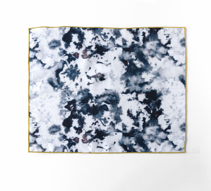 Grey Marble Linen Placemat | 15x18 | Goldie Home