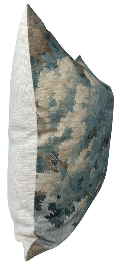 Woodland Clearing Pillow Cover in Spa Blue, Thibaut Pillows