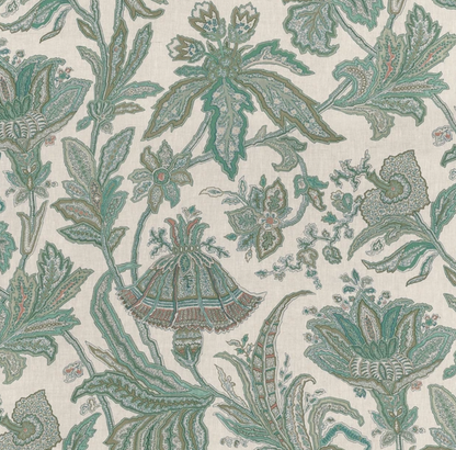 Breckenridge Floral Pillow Cover in Sage, Thibaut Pillows