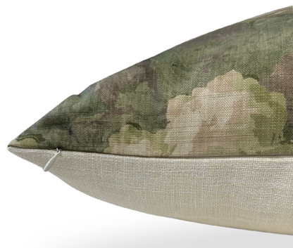 Woodland Clearing Pillow Cover in Green, Thibaut Pillows