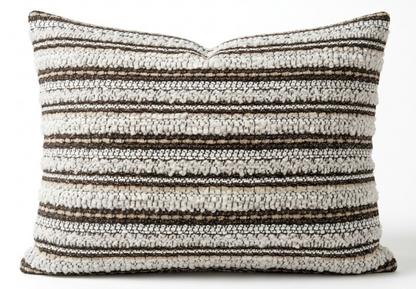 Mesa Bouclé Pillow Cover in Sandstone