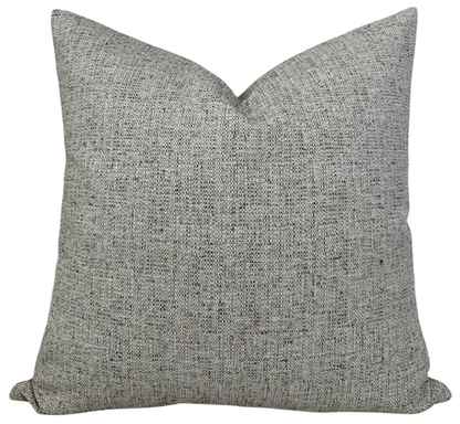 Performance Woven Pillow Cover in Taupe, Indoor Outdoor Pillow
