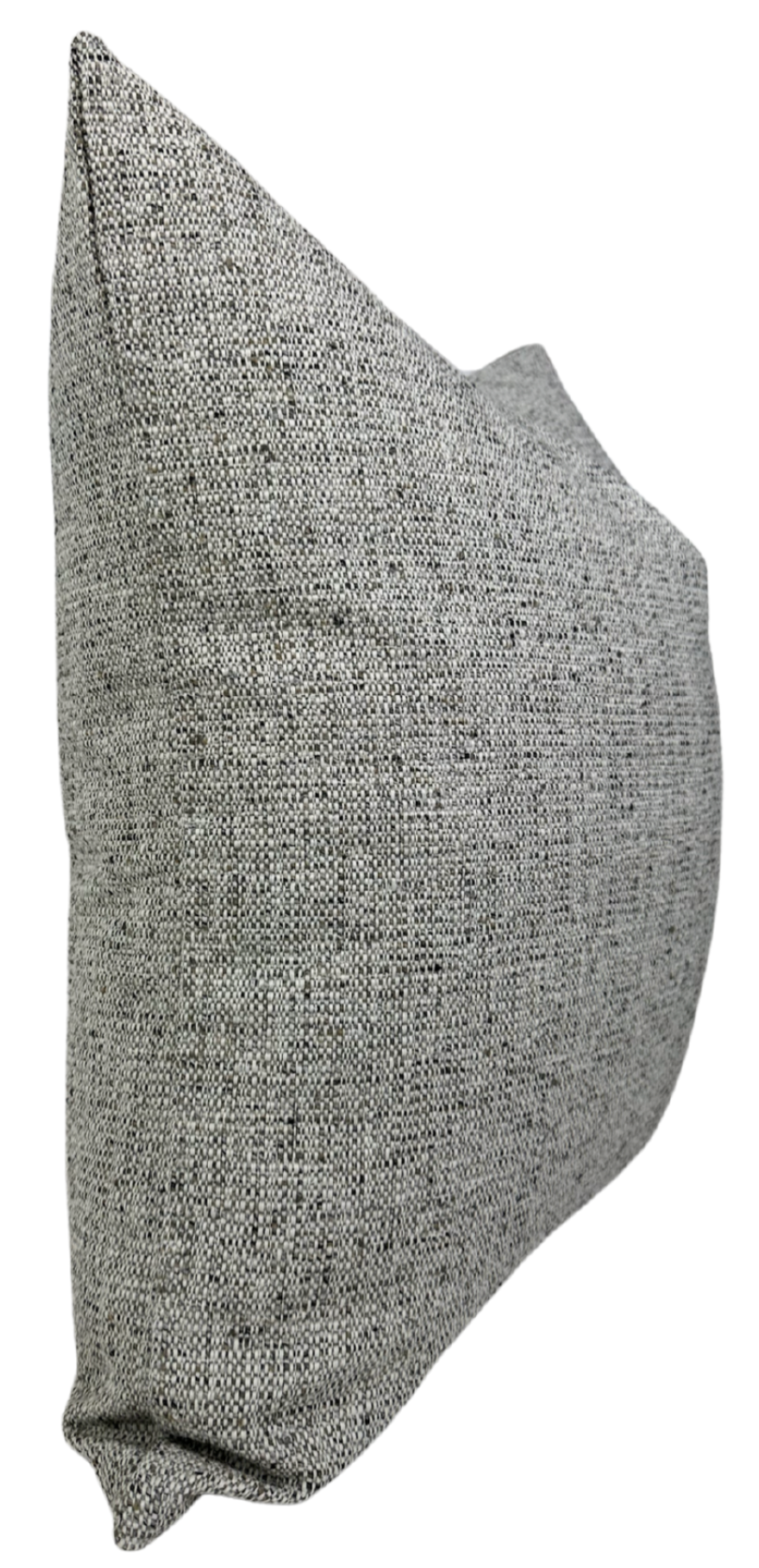 Performance Woven Pillow Cover in Taupe, Indoor Outdoor Pillow