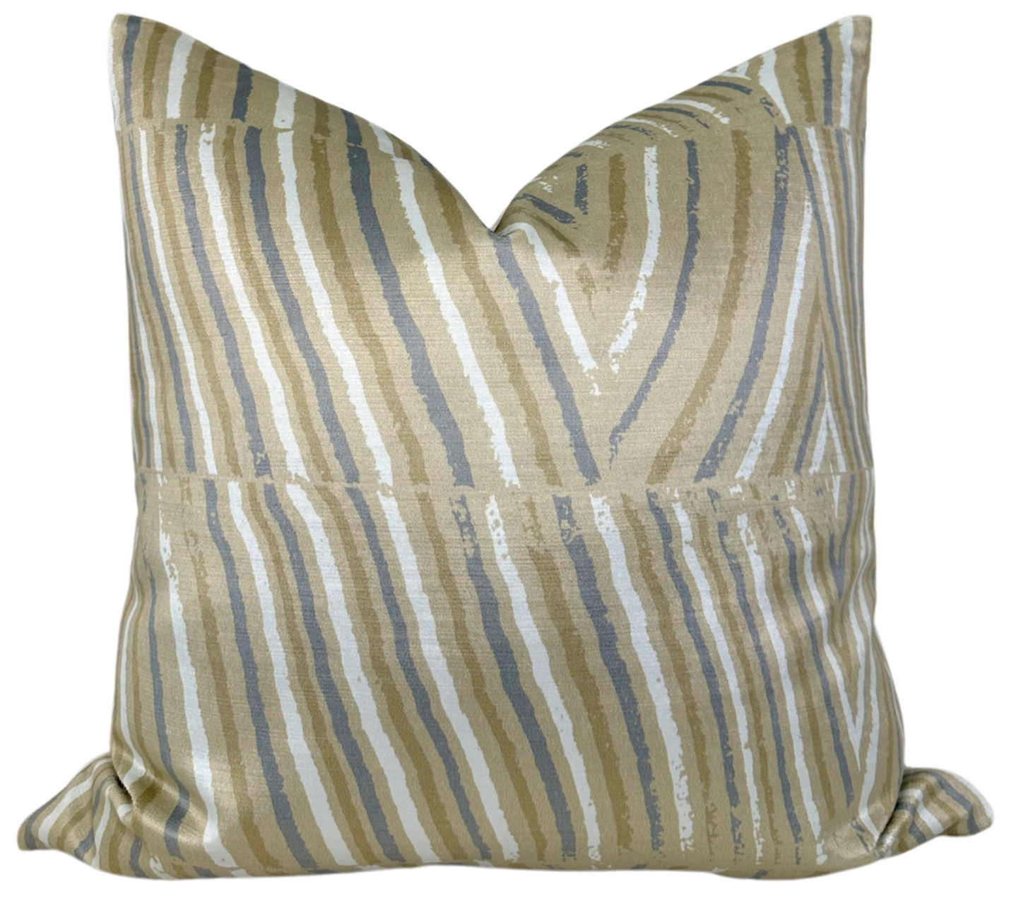 Post Velvet Pillow Cover in Bronze, Kelly Wearstler Textiles
