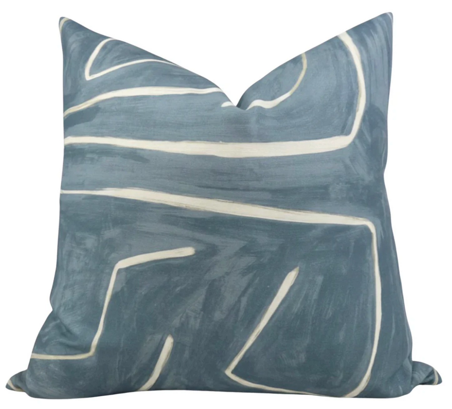 Ready to Ship, 20x20, Graffito Pillow Cover in Sky