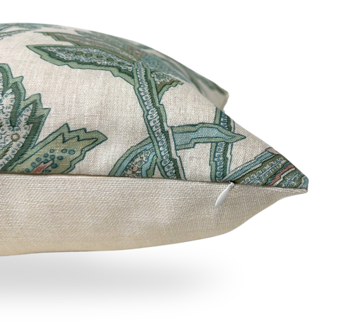 Breckenridge Floral Pillow Cover in Sage, Thibaut Pillows